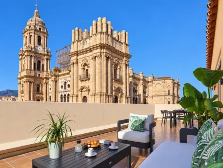 Penthouse vue cathédrale, terrasse 40 m² - Málaga : photo 5