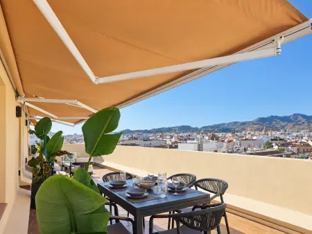 Penthouse vue cathédrale, terrasse 40 m² - Málaga : photo 8