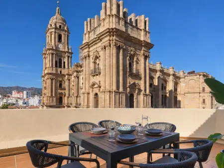 Penthouse vue cathédrale, terrasse 40 m² - Málaga : photo 9