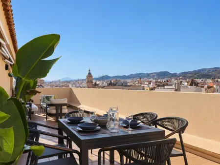 Penthouse vue cathédrale, terrasse 40 m² - Málaga : photo 10
