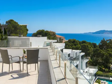 Location villa à Llançà, Villa moderne vue mer - 6 pers.