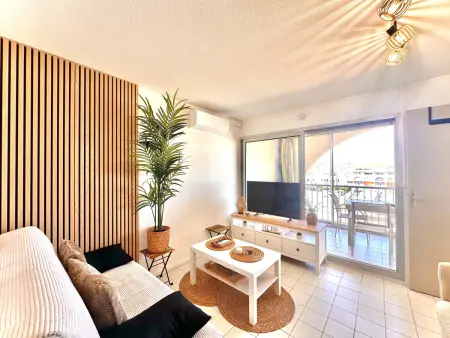 Appartement 27 m², loggia vue canal à Sète : photo 1