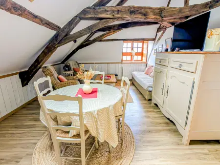 Gîte au bord de la Sarthe - 5 pers., vue château : photo 3