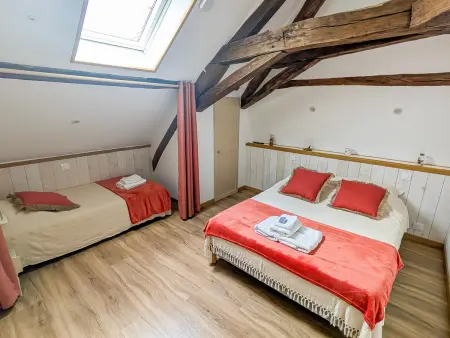 Gîte au bord de la Sarthe - 5 pers., vue château : photo 7