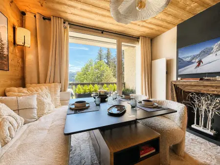 Appartement Cocon vue montagne balcon Sud – Notre-Dame-de-Bellecombe : photo 1