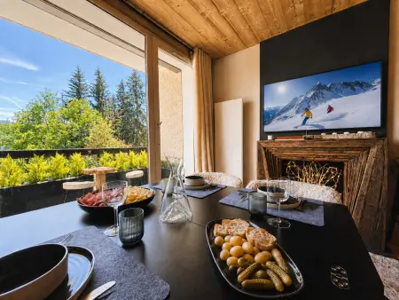 Appartement Cocon vue montagne balcon Sud – Notre-Dame-de-Bellecombe : photo 12
