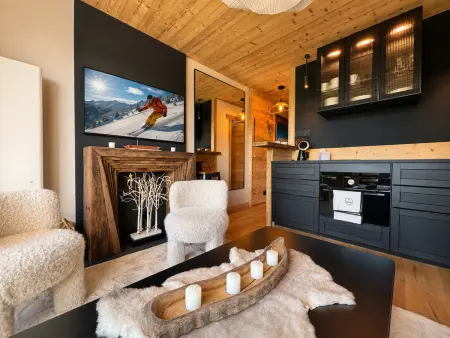 Appartement Cocon vue montagne balcon Sud – Notre-Dame-de-Bellecombe : photo 15
