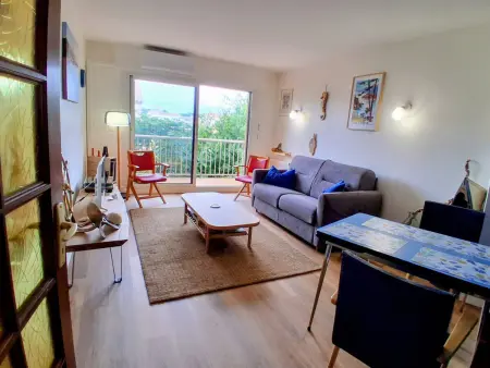 Location appartement à Mèze, Appartement climatisé au cœur de Mèze - 2 pers.