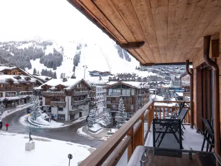 Appartement 3 chambres, centre Courchevel, balcons vue station : photo 13