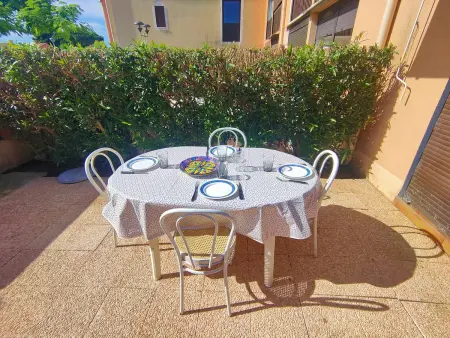 Studio cabine 4 pers. à Canet-en-Roussillon, piscine : photo 9