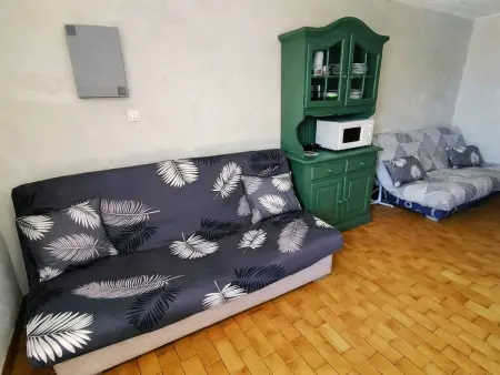 Studio cabine 4 pers. à Canet-en-Roussillon, piscine : photo 13