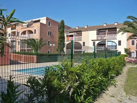 Studio cabine 4 pers. à Canet-en-Roussillon, piscine : photo 17