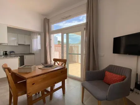 Studio front de plage Valle Gran Rey, vue mer et montagne : photo 10
