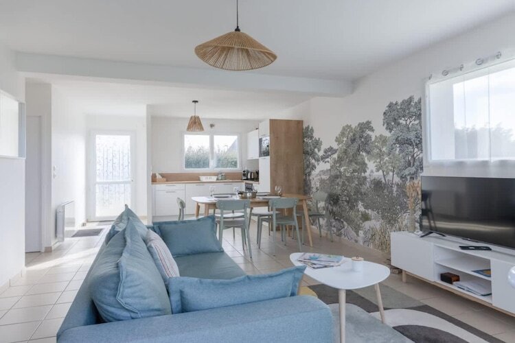 Maison 4 pers., jardin et vue mer à Porspoder - Photo 7