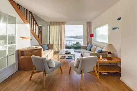 Location maison à Landéda, Maison familiale avec vue sur mer à Landéda