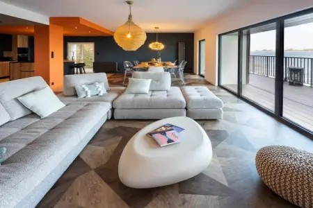 Location appartement à Landéda, Appartement à Landéda avec vue sur la plage