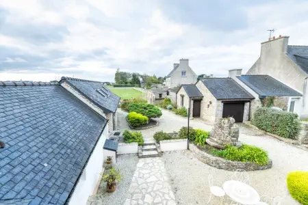 Location maison à Plouguerneau, Charmante maison bretonne près de la mer