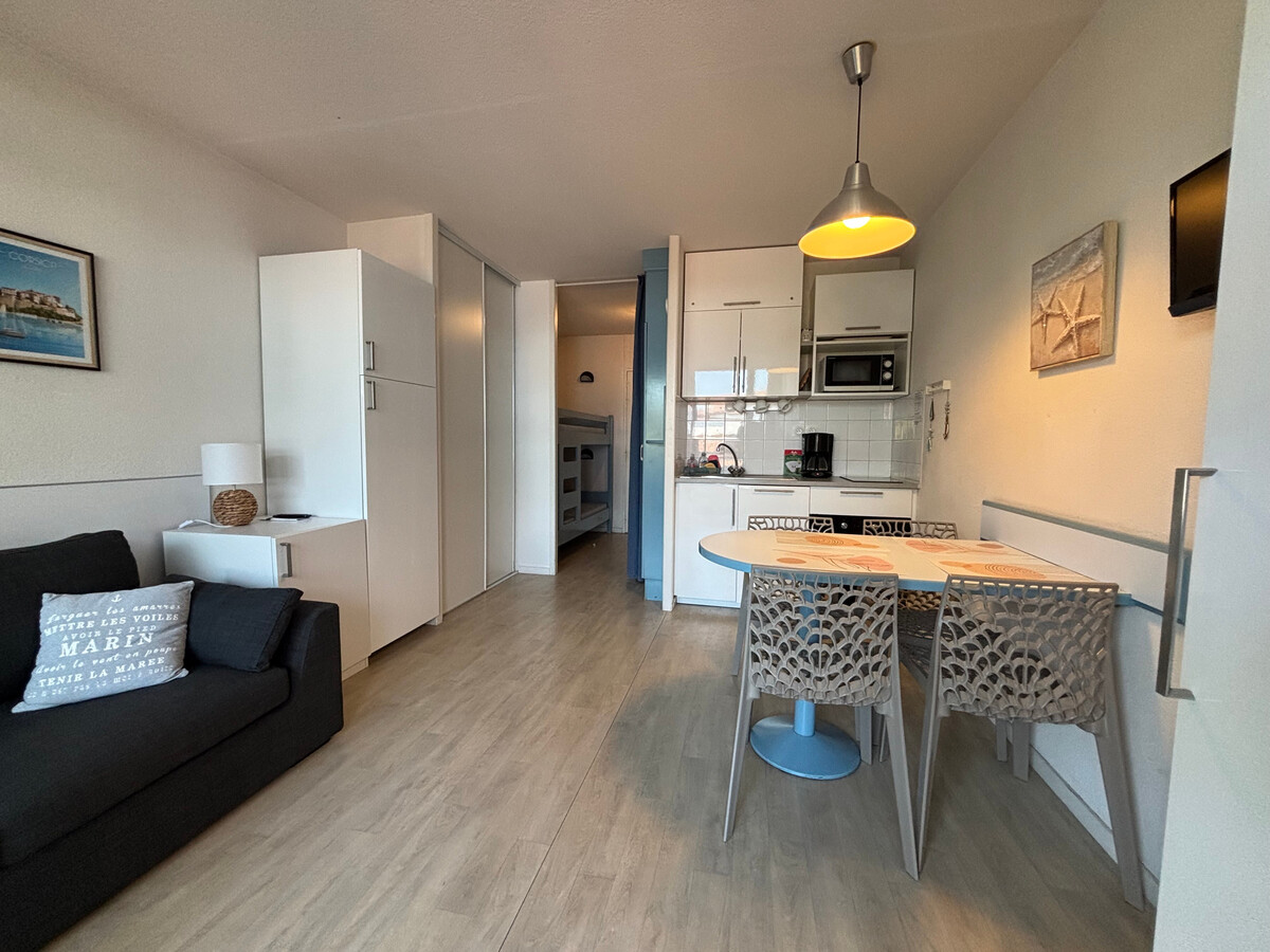 Studio 4 pers. avec piscine à 2 min de la plage - Photo 6
