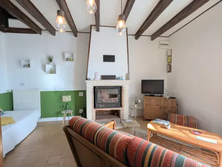Gîte Saint-Marcel, 4 pers. – Jardin clos & véranda : photo 8