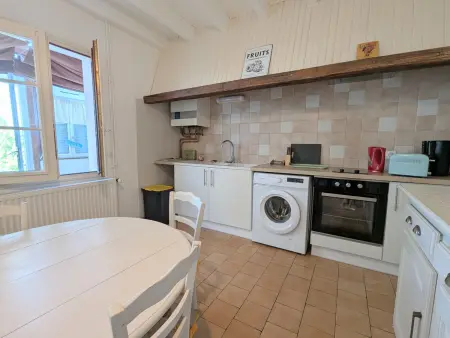 Gîte Saint-Marcel, 4 pers. – Jardin clos & véranda : photo 9