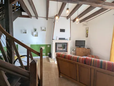 Gîte Saint-Marcel, 4 pers. – Jardin clos & véranda : photo 12