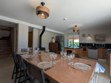 Gîte 8 pers. avec piscine privée 12x6m à Ronsenac : photo 10
