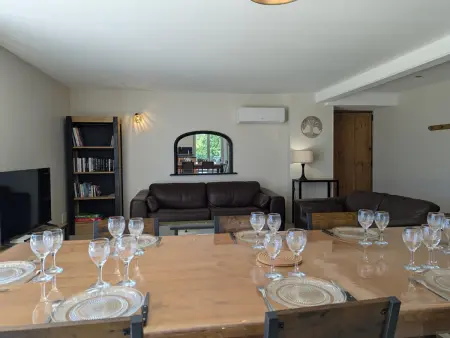 Gîte 8 pers. avec piscine privée 12x6m à Ronsenac : photo 11