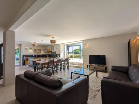 Gîte 8 pers. avec piscine privée 12x6m à Ronsenac : photo 12