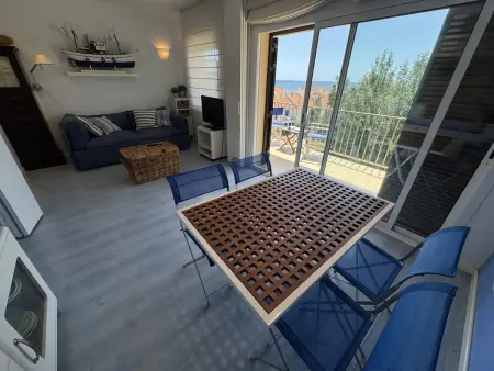 Appartement 100 m plage, climatisé, parking couvert : photo 3