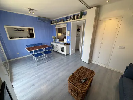 Appartement 100 m plage, climatisé, parking couvert : photo 11