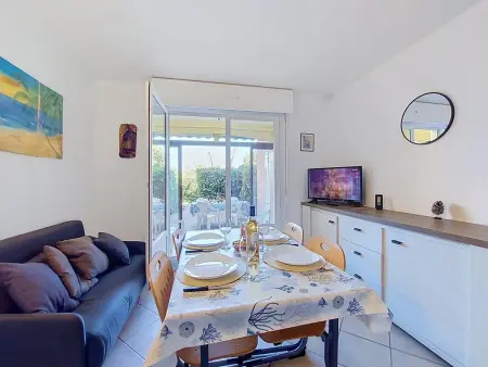 Appartement Le Tropique à 100 m de la plage : photo 13