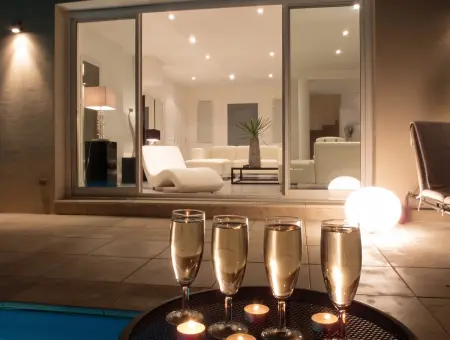 Villa avec piscine privée et vue mer à Calvi, 4 chambres : photo 9