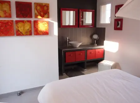 Villa avec piscine privée et vue mer à Calvi, 4 chambres : photo 13