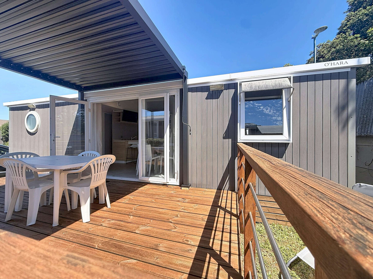 Mobil-home 31 m² à 200 m de la plage, piscine chauffée - Photo 1