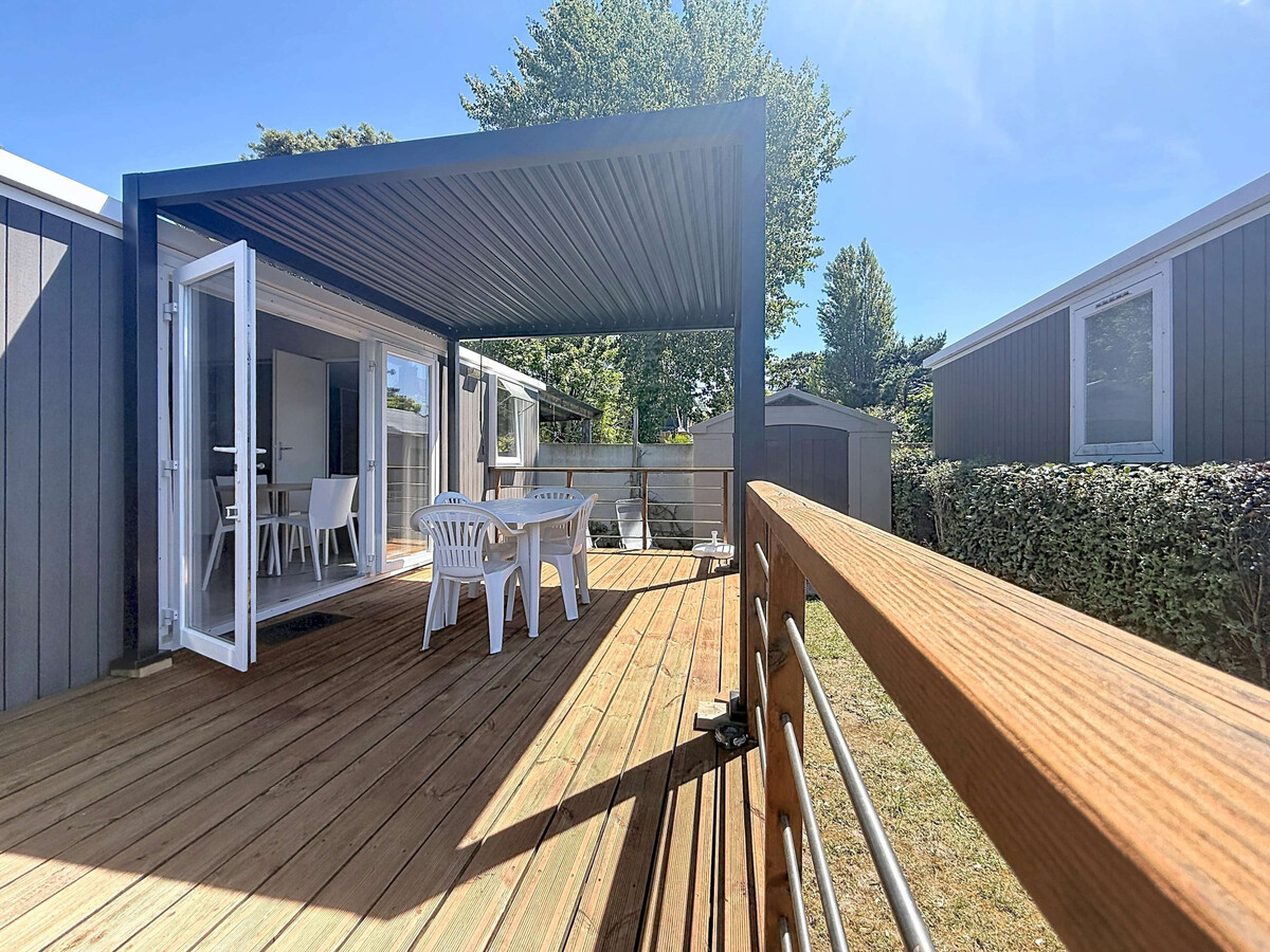 Mobil-home 31 m² à 200 m de la plage, piscine chauffée - Photo 2