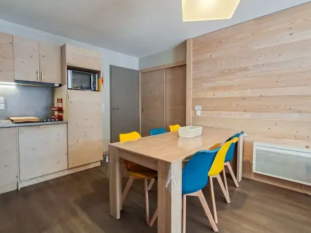Appartement 3 pièces avec piscine privée à Flaine, 6 pers. : photo 4