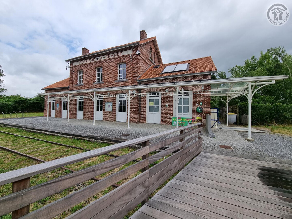 Ancienne gare rénovée, 16 pers., animaux acceptés - Photo 2
