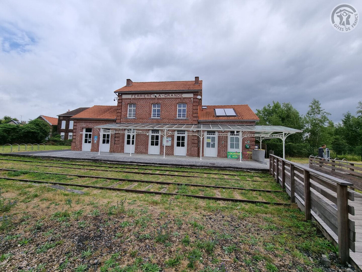 Ancienne gare rénovée, 16 pers., animaux acceptés - Photo 25