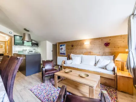 Appartement 5 pers., ski aux pieds, balcon vue neige : photo 2