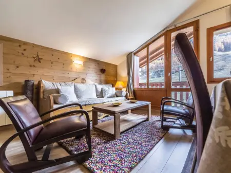 Appartement 5 pers., ski aux pieds, balcon vue neige : photo 3