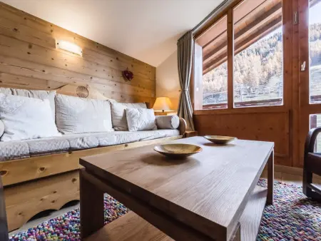 Appartement 5 pers., ski aux pieds, balcon vue neige : photo 9
