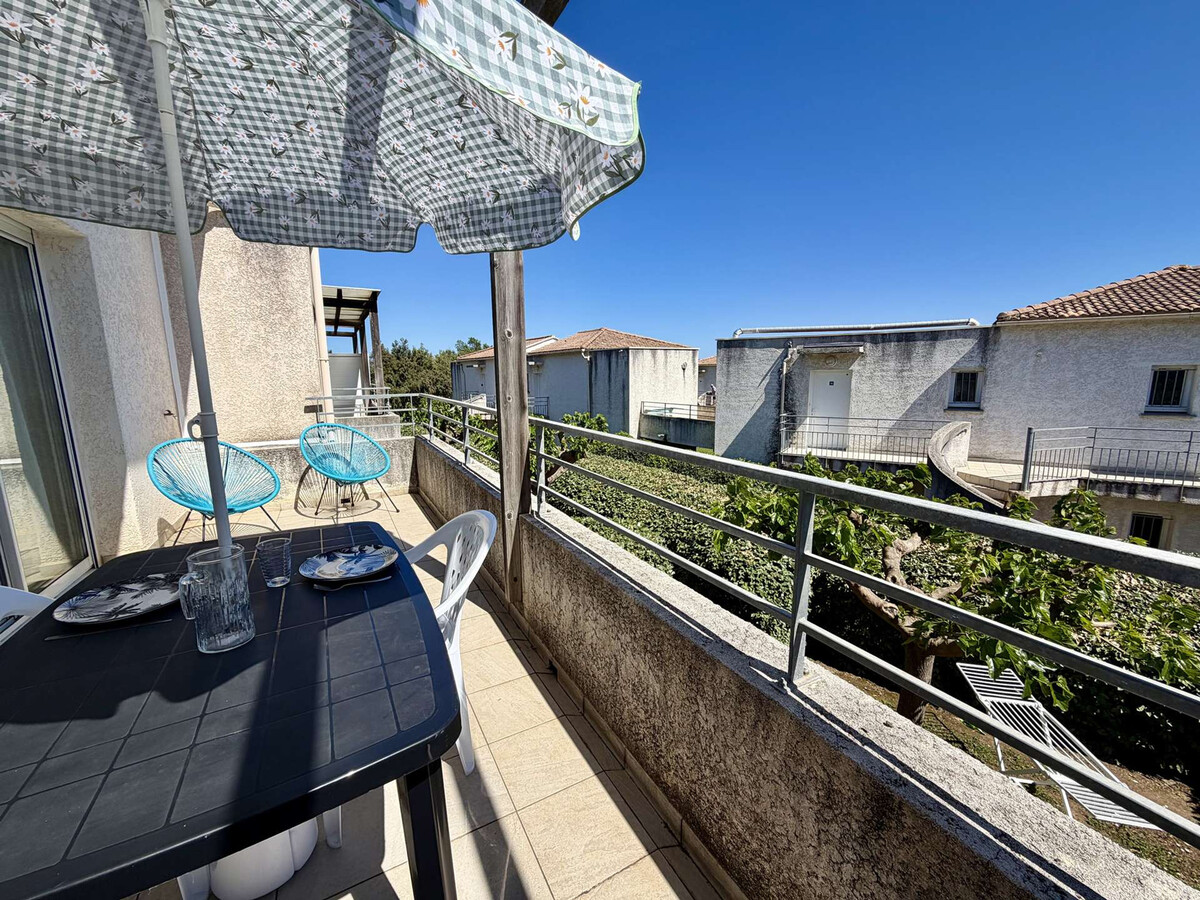 Appartement 2 pièces accès direct plage et piscine - Photo 10