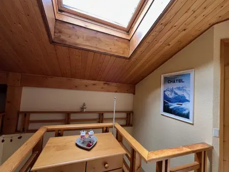 Duplex 7 pers. à Châtel, 3 chambres, 350 m du centre : photo 18