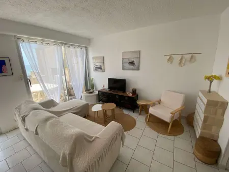 Duplex vue mer au Barcarès, 6 pers., terrasse 14m² : photo 2