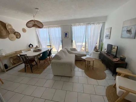 Duplex vue mer au Barcarès, 6 pers., terrasse 14m² : photo 4