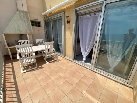 Duplex vue mer au Barcarès, 6 pers., terrasse 14m² : photo 8
