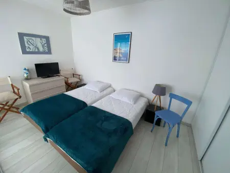 Duplex vue mer au Barcarès, 6 pers., terrasse 14m² : photo 14