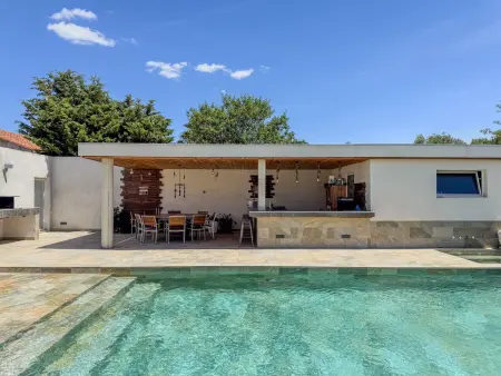 Location maison à Cuxac d'Aude, Villa avec piscine - 10 pers.