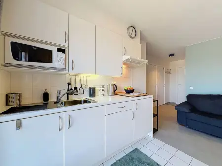 Appartement avec piscine et balcon à Bredene, proche plage : photo 6