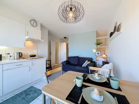 Appartement avec piscine et balcon à Bredene, proche plage : photo 9